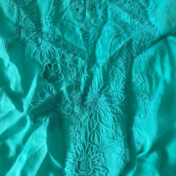Johnny was Turquoise Tunic - Picture 6 of 9